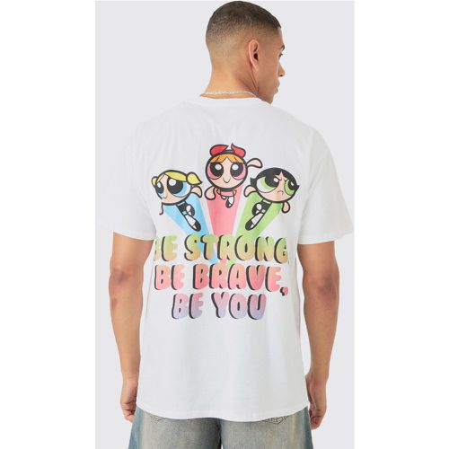 Camiseta Oversize Con Estampado De Las Supernenas - boohoo - Modalova