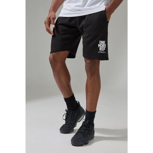 Man Active Loose Fit One More Rep Shorts - boohoo - Modalova