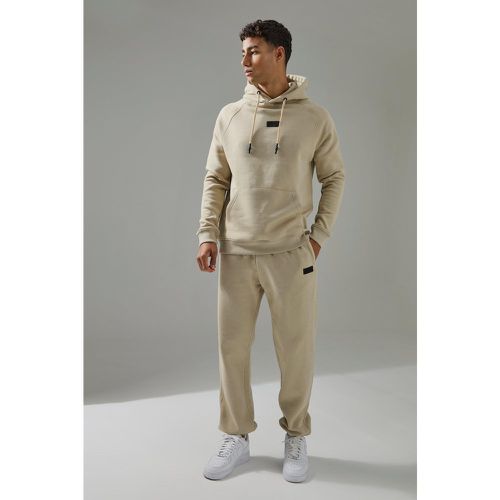 Man Active Hoodie & Jogger Tracksuit - boohoo - Modalova