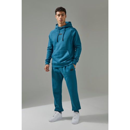 Man Active Hoodie & Jogger Tracksuit - boohoo - Modalova