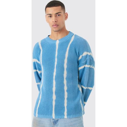 Maglione squadrato oversize in lavaggio con pietre - boohoo - Modalova