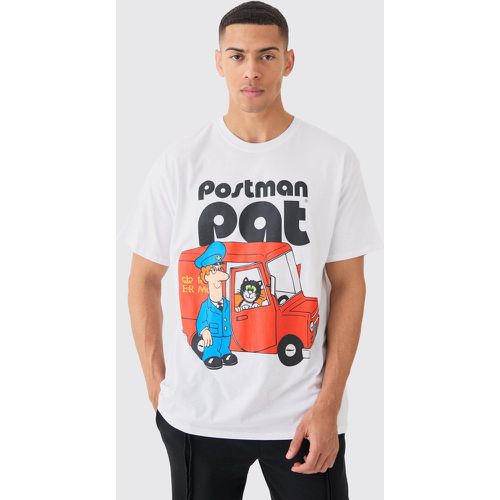 Camiseta Oversize Con Estampado De Post Man Pat - boohoo - Modalova