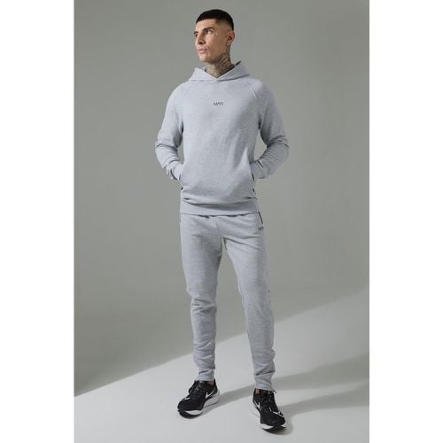 Chándal Tall Man Active Pro De Forro Polar Con Capucha Y Pantalón Deportivo Pitillo - boohoo - Modalova