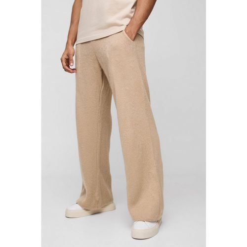 Pantalón Deportivo Holgado De Punto Cardado - boohoo - Modalova