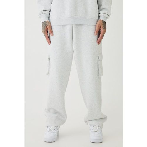 Pantalón Deportivo Tall Oversize Cargo Jaspeado - boohoo - Modalova