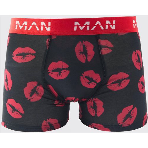 Bóxers Man Con Estampado Kiss Me Santa - boohoo - Modalova