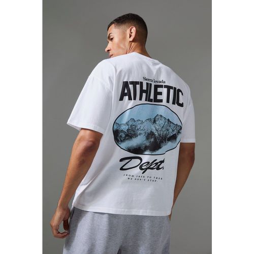 T-shirt oversize da escursionismo Active Athletic Dept - boohoo - Modalova