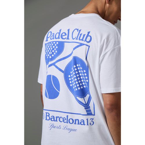 T-shirt oversize Active Padel Club Sports League - boohoo - Modalova