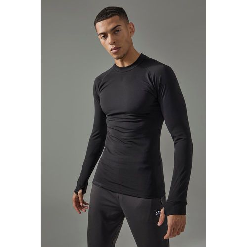 Pack De 2 Camisetas Interiores Man Active De Manga Larga Con Cuello Alto - boohoo - Modalova