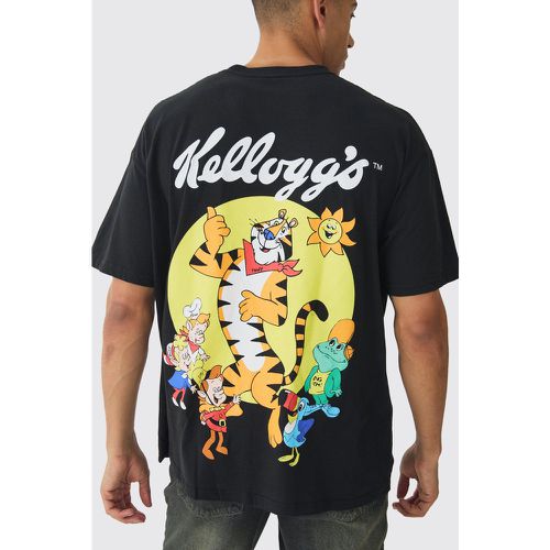 T-shirt oversize ufficiale Frosties Kelloggs con stampa - boohoo - Modalova