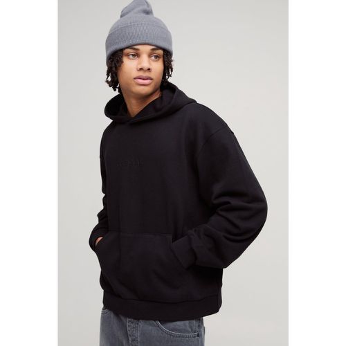 Sudadera Oversize Recta Gruesa Con Capucha - boohoo - Modalova