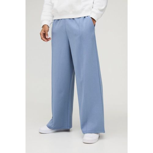 Pantaloni tuta pesanti super comodi a gamba super ampia - boohoo - Modalova