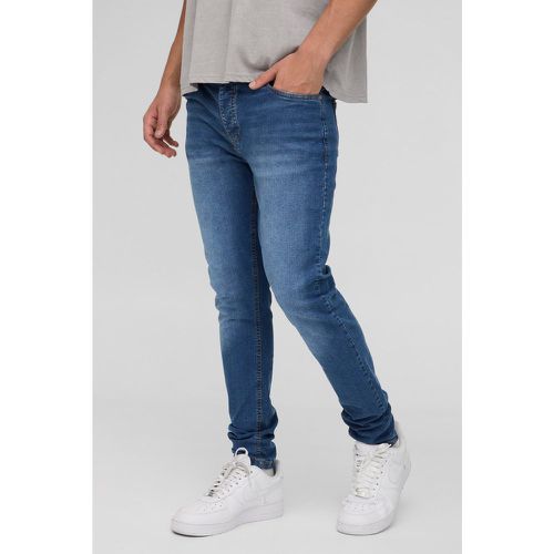 Jeans Skinny Fit Stretch in blu medio - boohoo - Modalova