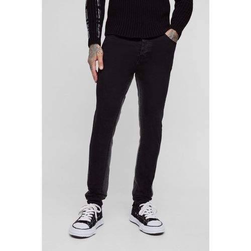 Pantaloni Tall Skinny Fit con inserti a contrasto - boohoo - Modalova