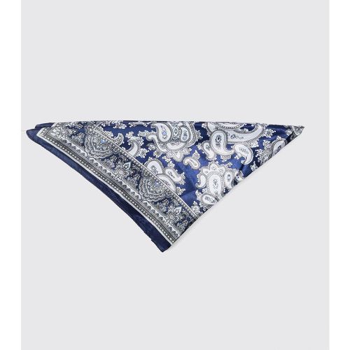 Printed Scarf, Azzurro - boohoo - Modalova