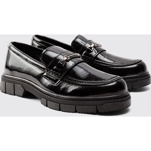 Mocasines Con Suela Dentada, Negro - boohoo - Modalova