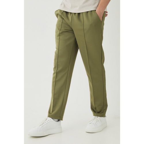 Pantaloni affusolati in Scuba con nervature - boohoo - Modalova