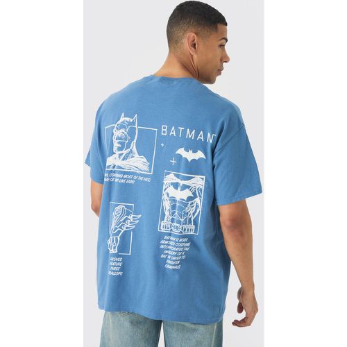 Oversized Batman Wash License Print T-Shirt - boohoo - Modalova
