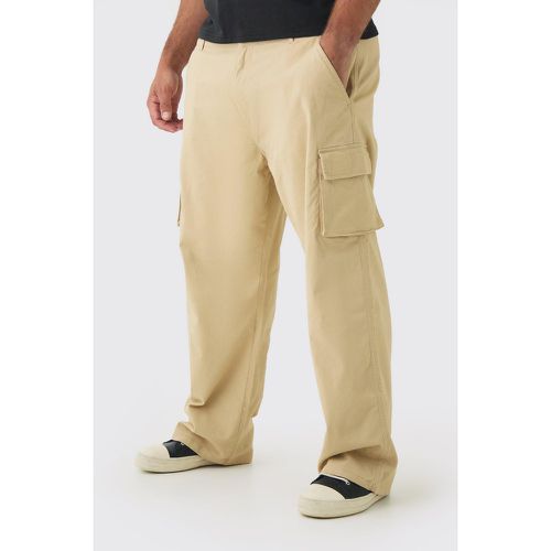 Pantalón Plus Cargo Holgado Con Cintura Fija - boohoo - Modalova