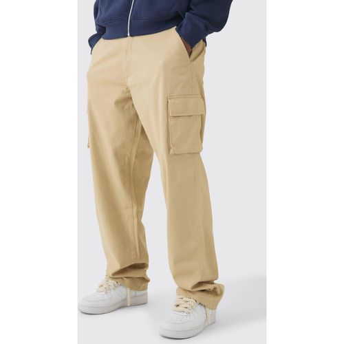 Pantalón Tall Cargo Holgado Con Cintura Fija - boohoo - Modalova