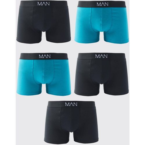 Boxer misti Man Dash - set di 5 paia - boohoo - Modalova