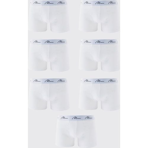 Pack De 7 Calzoncillos Con Firma Man - boohoo - Modalova