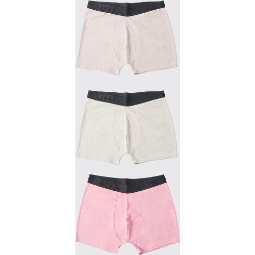 Boxer da casa Man - set di 3 paia - boohoo - Modalova