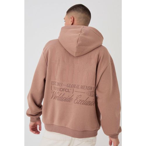 Oversized High Build Limited Edition Hoodie - boohoo - Modalova