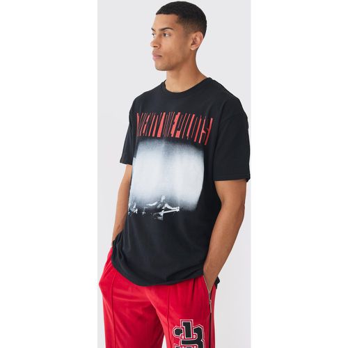 Camiseta Oversize Con Estampado De Twenty One Pilots Band - boohoo - Modalova