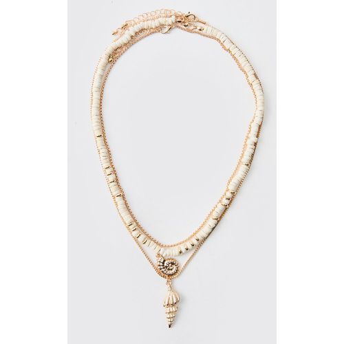 Collana color oro con fulmine - boohoo - Modalova