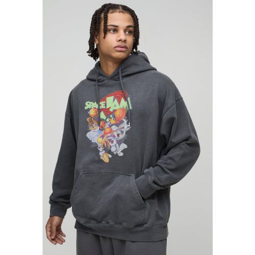 Sudadera Oversize Con Capucha Y Estampado De Space Jam - boohoo - Modalova