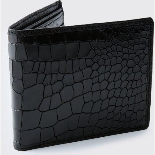 Cartera De Cuero Efecto Piel De Serpiente - boohoo - Modalova