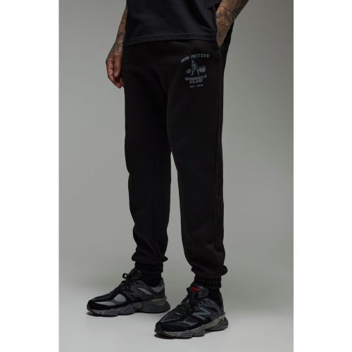 Pantalón Deportivo Tall Man Active Regular Con Estampado Body Building Club - boohoo - Modalova