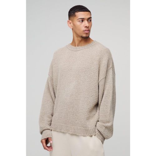 Maglione oversize in bouclé in acrilico - boohoo - Modalova