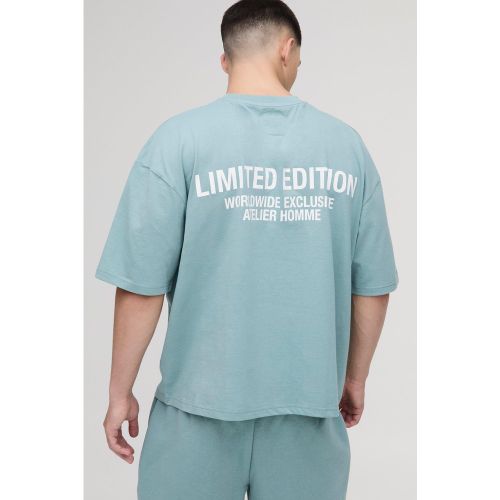 T-shirt squadrata oversize Limited Edition - boohoo - Modalova