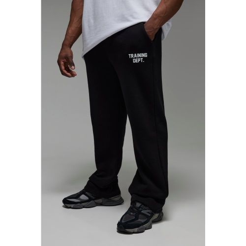 Pantalón Deportivo Man Active Holgado Con Estampado Training Dept - boohoo - Modalova