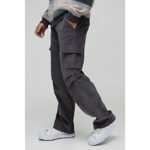 Pantalón Cargo Holgado De Pana - boohoo - Modalova