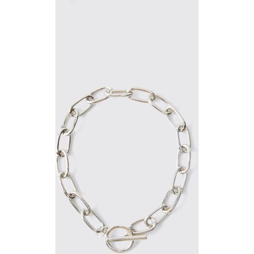 Bracciale a catena color argento - boohoo - Modalova