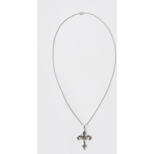 Collana con pendente a croce - boohoo - Modalova