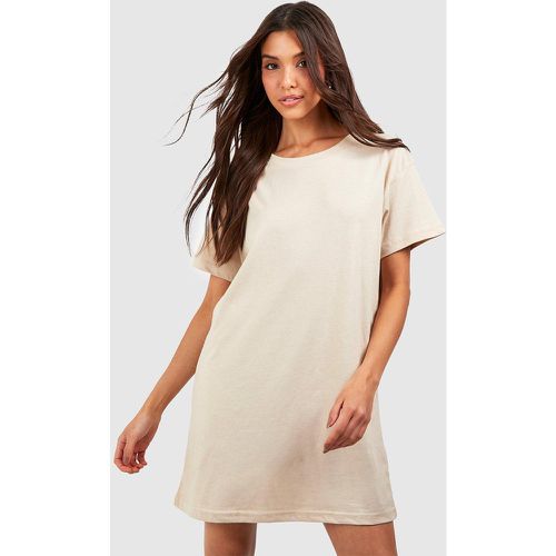 Vestido Camiseta Oversize Básico - boohoo - Modalova