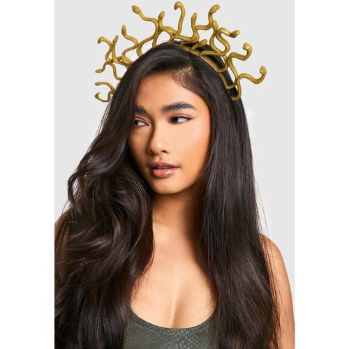 Diadema De Halloween Con Serpiente De Medusa - boohoo - Modalova