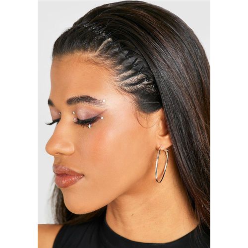 Cerchietto per capelli a zig zag in Stretch - boohoo - Modalova