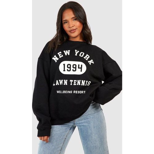 Sudadera Plus Con Eslogan De New York - boohoo - Modalova