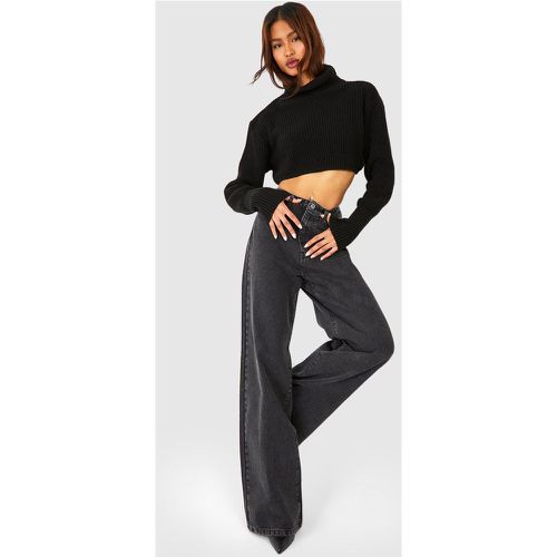 Jeans a gamba ampia Tall Basics - boohoo - Modalova