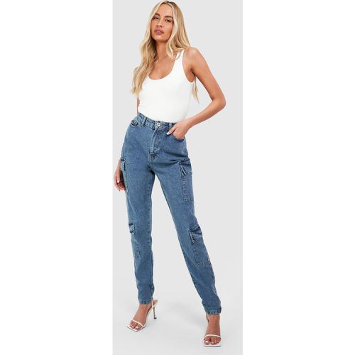 Jeans Cargo Tall Basics Slim Fit - boohoo - Modalova