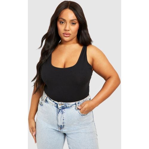 Body Plus Size Premium super morbido con spalline - boohoo - Modalova