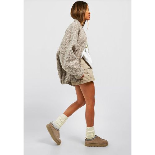 Sandalias Mule Con Bordado, Beige - boohoo - Modalova