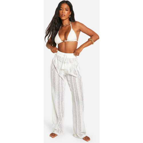 Crochet Tassel Beach Trouser - boohoo - Modalova