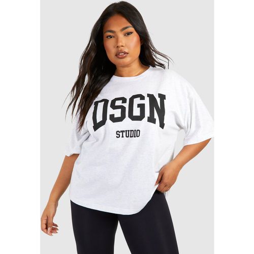 T-shirt Plus Size oversize Dsgn - boohoo - Modalova