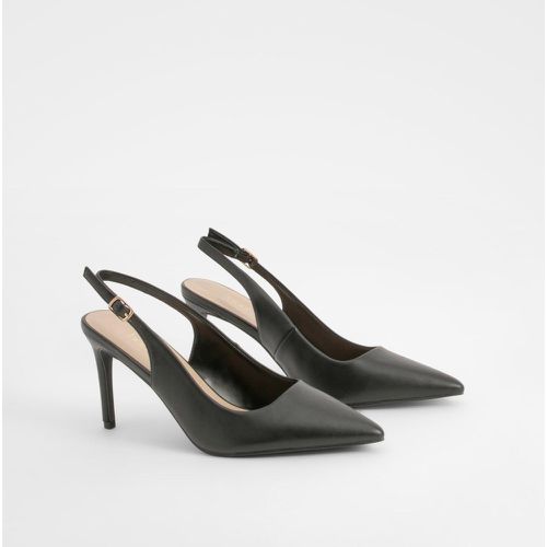 Scarpe décolleté con tacco medio slingback - boohoo - Modalova